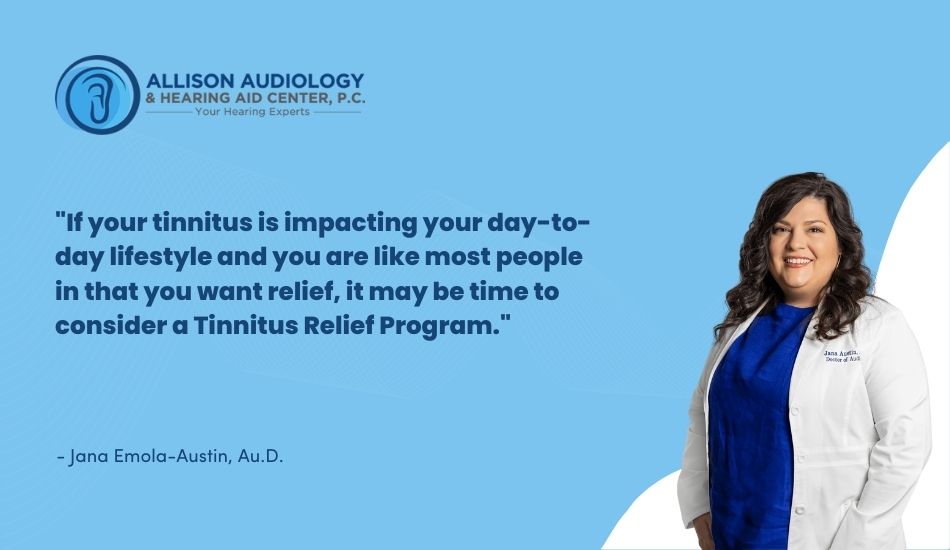 If your tinnitus is impacting your day-to-day lifestyle and you are like most people in that you want relief, it may be time to consider a Tinnitus Relief Program.